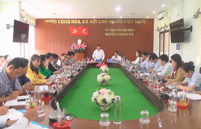 Đoàn kiểm tra công tác cải cách hành chính của tỉnh làm việc tại huyện Thạnh Trị  